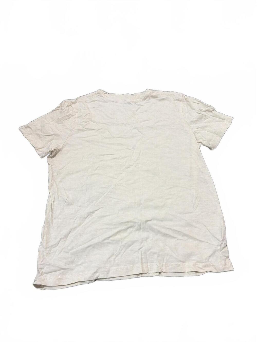 H&M Boys Cream T-Shirt Size 20
